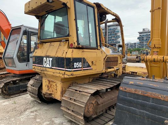 Japón original D5G LGP Bulldozer de la oruga usado Eficiencia de combustible de operación estable