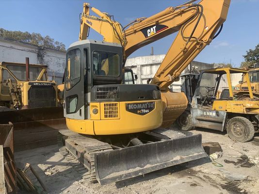 PC78US-6NO Excavadora usada de color original de segunda mano Excavadora Komatsu