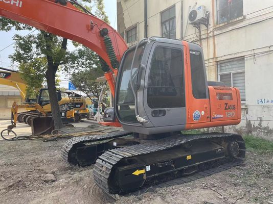 Excavadora japonesa usada original Hitachi ZX120 en buen estado