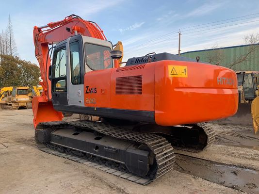 Usado Hitachi ZX240HG Crawler montado Excavadora hidráulica Repintado Color