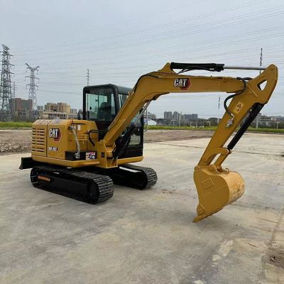 305.5E2 Mini Excavadora CAT Usada Caterpillar 303.5E CR Funcionamiento sin problemas