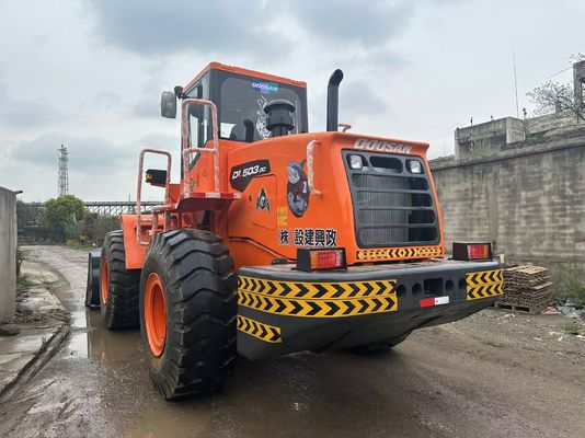 2022 Año Usado Cargador de ruedas Doosan DL503-9C Cargador de ruedas de 5 toneladas Alta versatilidad