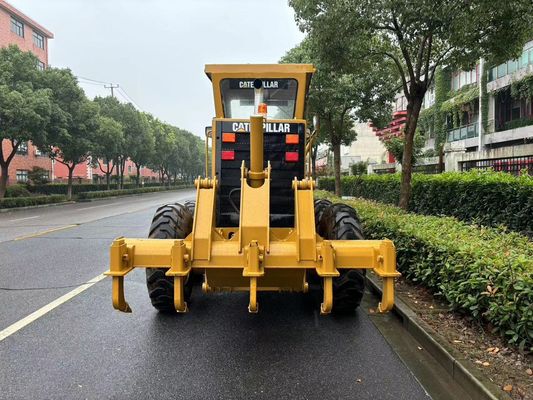 Japón original 140H Caterpillar Motor Grader operación de seguridad de segunda mano