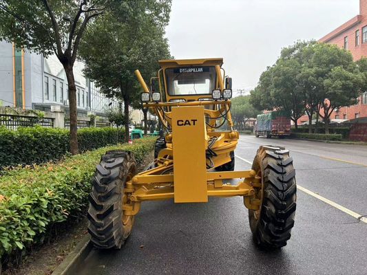 Japón original 140H Caterpillar Motor Grader operación de seguridad de segunda mano