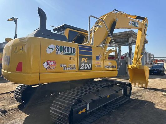 Excavadora Komatsu PC200-8 Usada En Excelente Condición/Original Japón Excavadora Komatsu de 20 toneladas Venta caliente