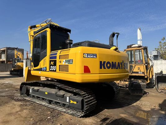 Excavadora Komatsu PC200-8 Usada En Excelente Condición/Original Japón Excavadora Komatsu de 20 toneladas Venta caliente