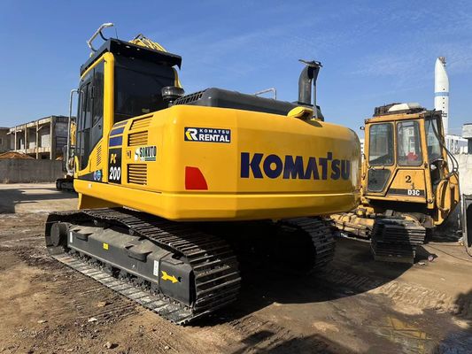 Excavadora Komatsu PC200-8 Usada En Excelente Condición/Original Japón Excavadora Komatsu de 20 toneladas Venta caliente
