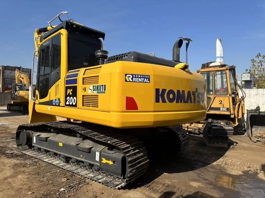 Excavadora Komatsu PC200-8 Usada En Excelente Condición/Original Japón Excavadora Komatsu de 20 toneladas Venta caliente