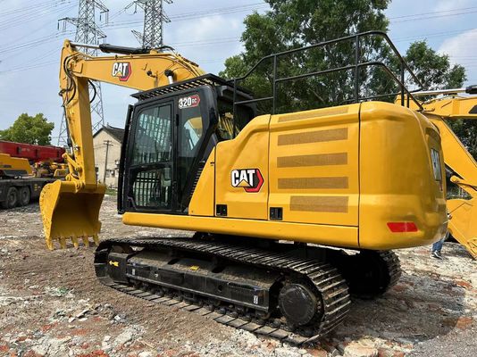 Excavadora usada CAT 320GC 20 toneladas de bajo ruido Ahorro de energía para la construcción