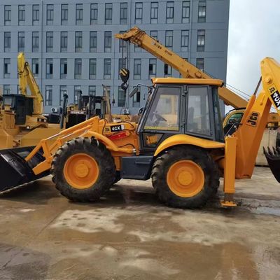 Cargador de retroexcavadora JCB 4CX de segunda mano que ahorra energía con gran capacidad