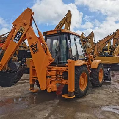 Cargador de retroexcavadora JCB 4CX de segunda mano que ahorra energía con gran capacidad