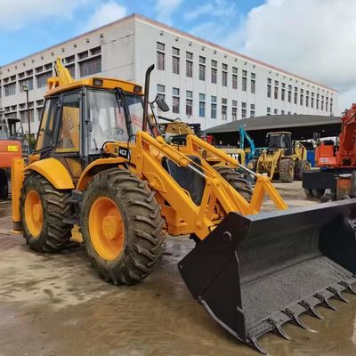 Cargador de retroexcavadora JCB 4CX de segunda mano que ahorra energía con gran capacidad