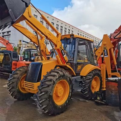 Cargador de retroexcavadora JCB 4CX de segunda mano que ahorra energía con gran capacidad