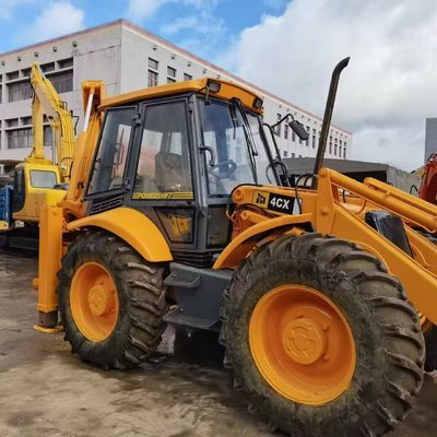 Cargador de retroexcavadora JCB 4CX de segunda mano que ahorra energía con gran capacidad