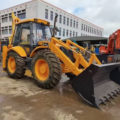 Cargador de retroexcavadora JCB 4CX de segunda mano que ahorra energía con gran capacidad