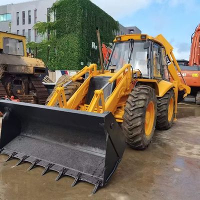 Cargador de retroexcavadora JCB 4CX de segunda mano que ahorra energía con gran capacidad