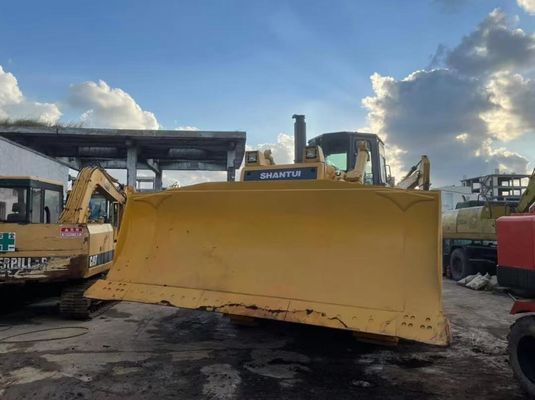 SHANTUI SD32 Bulldozer de rastreo usado de trabajo pesado Dozer hidráulico de segunda mano
