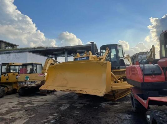 SHANTUI SD32 Bulldozer de rastreo usado de trabajo pesado Dozer hidráulico de segunda mano