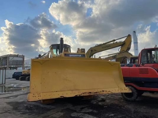 SHANTUI SD32 Bulldozer de rastreo usado de trabajo pesado Dozer hidráulico de segunda mano