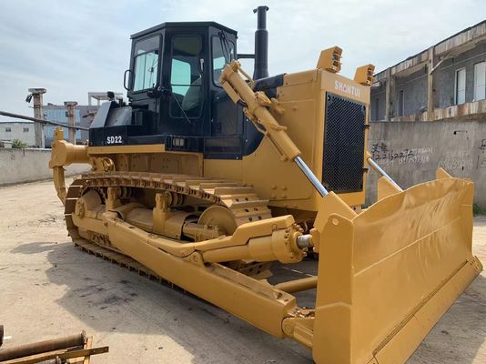 6 Way Blade SHANTUI SD22 bulldozer de segunda mano con desgarrador hidráulico