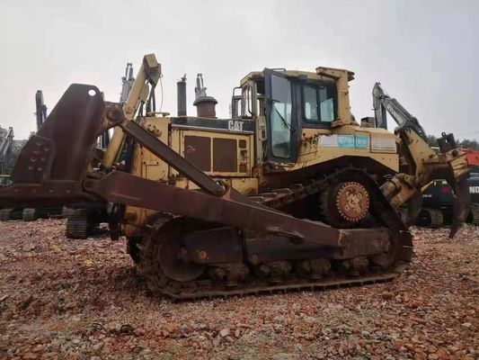 Color original D8R LGP bulldozer de la oruga usada con el desgarrador hidráulico