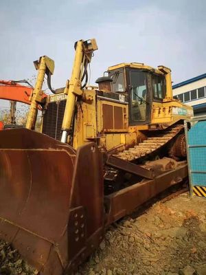 Color original D8R LGP bulldozer de la oruga usada con el desgarrador hidráulico
