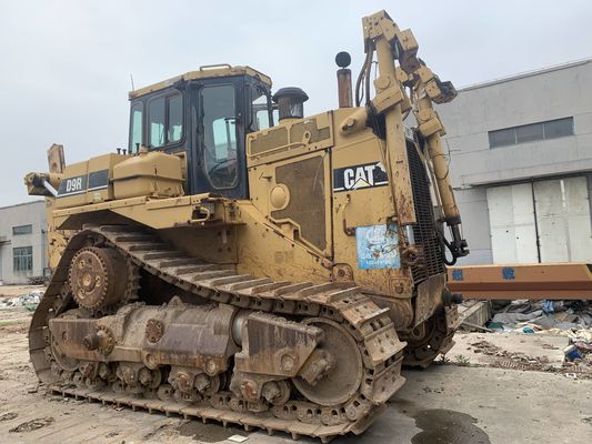 Usado Caterpillar D9R LGP Crawler montado Dozer Color original para la minería