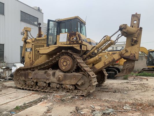 Usado Caterpillar D9R LGP Crawler montado Dozer Color original para la minería