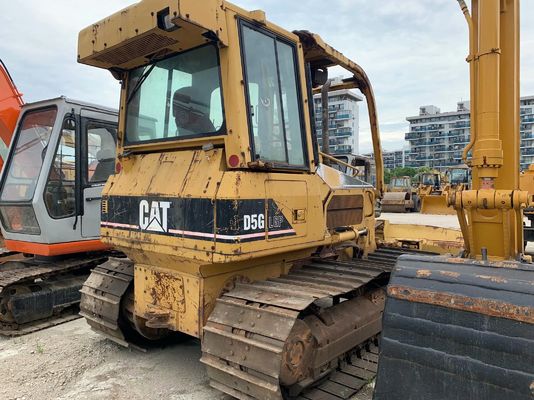 Japón original D5G LGP Bulldozer de la oruga usado Eficiencia de combustible de operación estable