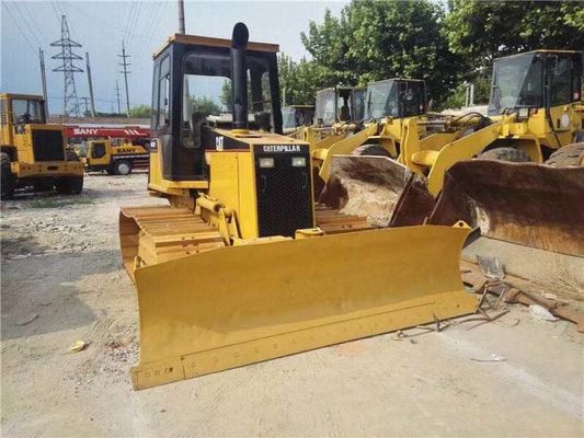 6 Way Blade Mini Bulldozer Usado Caterpillar D4C LGP Crawler Bulldozer montado