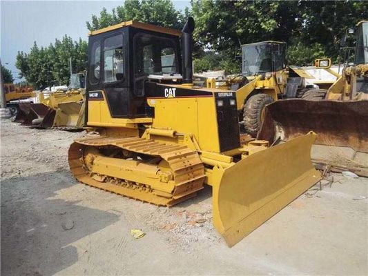 6 Way Blade Mini Bulldozer Usado Caterpillar D4C LGP Crawler Bulldozer montado