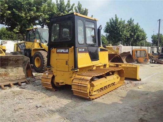 6 Way Blade Mini Bulldozer Usado Caterpillar D4C LGP Crawler Bulldozer montado