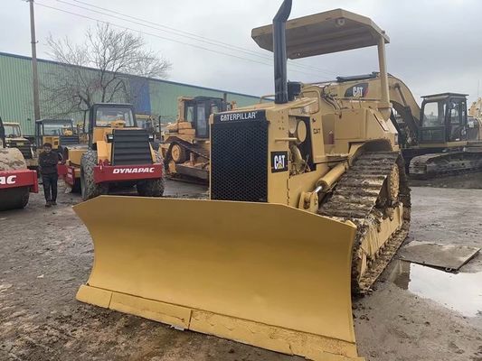 Usado Crawler CAT D4H Bulldozer Repintura de color Alta Dirección Fácil operación