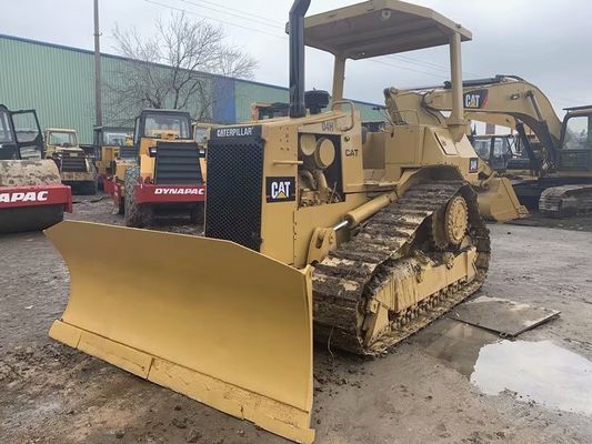 Usado Crawler CAT D4H Bulldozer Repintura de color Alta Dirección Fácil operación