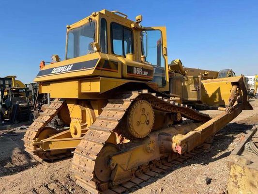 Caterpillar D6R LGP bulldozer de segunda mano tipo de rastreador para obra de construcción
