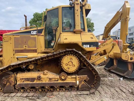 Color original Caterpillar D6N XL Usada pequeña excavadora con desgarrador hidráulico
