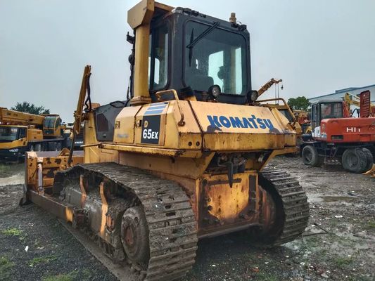 Excavadora de alta velocidad D65EX-15 Excavadora de segunda mano Komatsu Color original