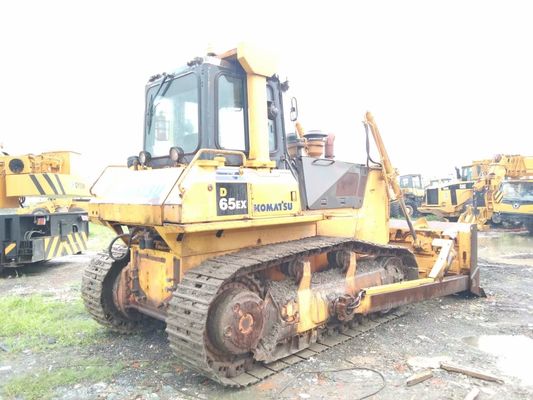 Excavadora de alta velocidad D65EX-15 Excavadora de segunda mano Komatsu Color original