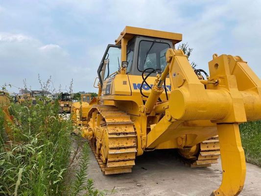Original Japón Komatsu D85EX-15 Bulldozer de rastreo usado con desgarrador hidráulico