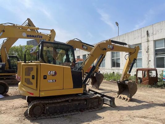 Caterpillar 306.5 mini excavadora de segunda mano eficiencia de combustible para la construcción