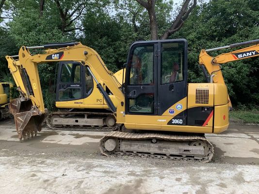 Compacto Caterpillar 306D Mini Excavadora original de Japón de segunda mano