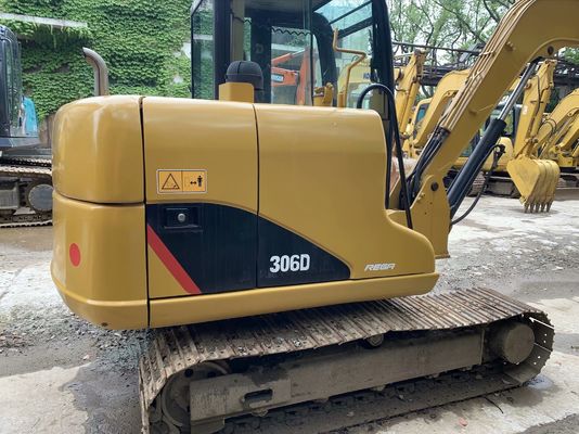 Compacto Caterpillar 306D Mini Excavadora original de Japón de segunda mano