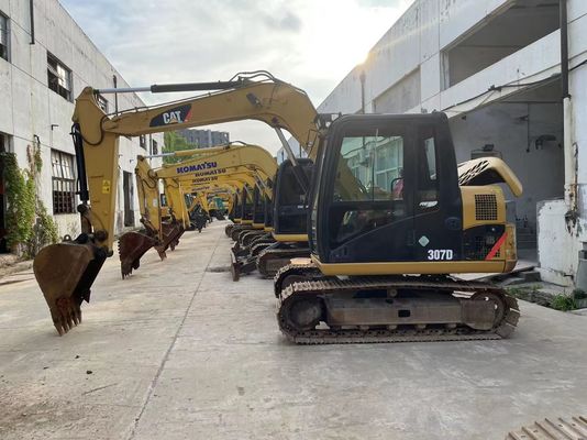 Caterpillar de segunda mano CAT 307d Excavadora Crawler montada Japón original