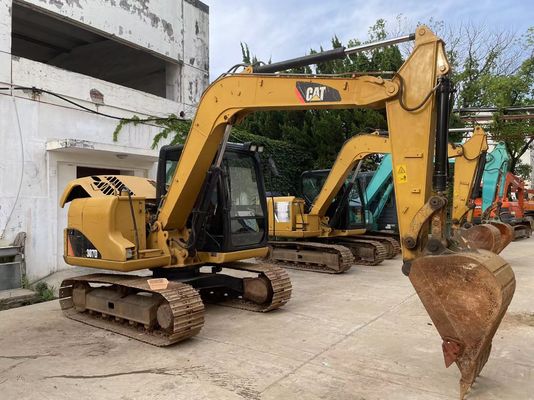 Caterpillar de segunda mano CAT 307d Excavadora Crawler montada Japón original