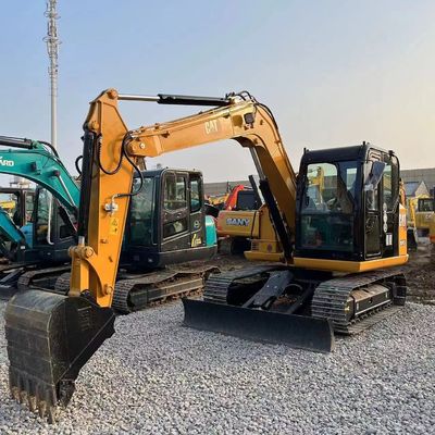 307E2 Excavadora CAT usada 2019 año Potente máquina de excavadora de segunda mano