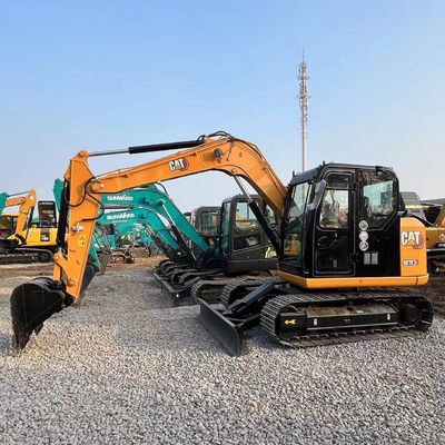 307E2 Excavadora CAT usada 2019 año Potente máquina de excavadora de segunda mano