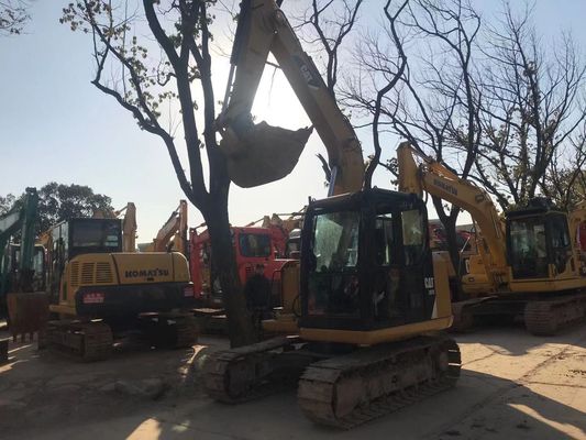 307E Excavadora CAT usada Eficiencia del combustible Excavadora hidráulica usada 2017 año