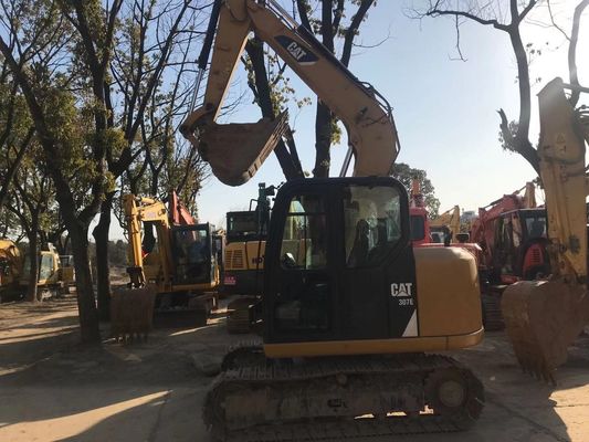 307E Excavadora CAT usada Eficiencia del combustible Excavadora hidráulica usada 2017 año