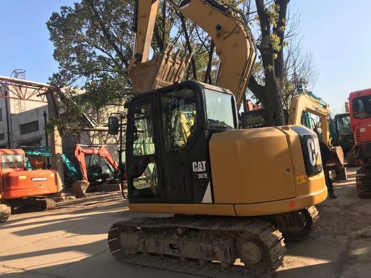 307E Excavadora CAT usada Eficiencia del combustible Excavadora hidráulica usada 2017 año