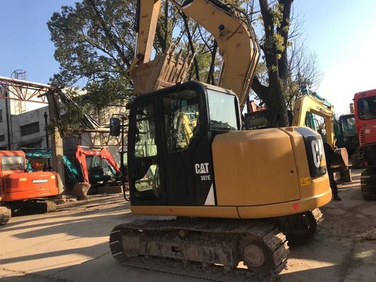 307E Excavadora CAT usada Eficiencia del combustible Excavadora hidráulica usada 2017 año